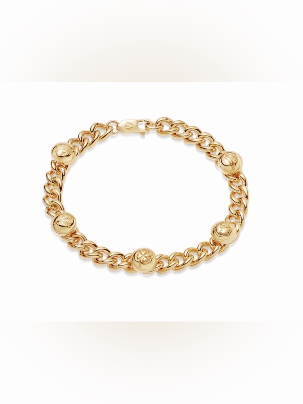 MISSOMA Lucy Williams Gold Lucky Charm Bracelet